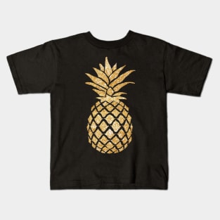 Glittery Pineapple Kids T-Shirt